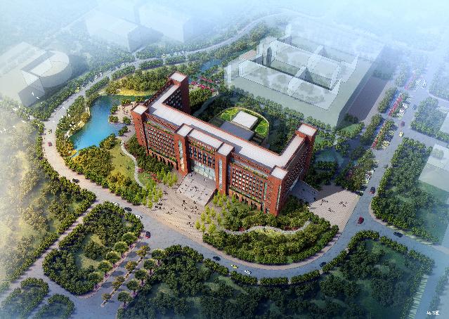 研发大楼鸟瞰图
